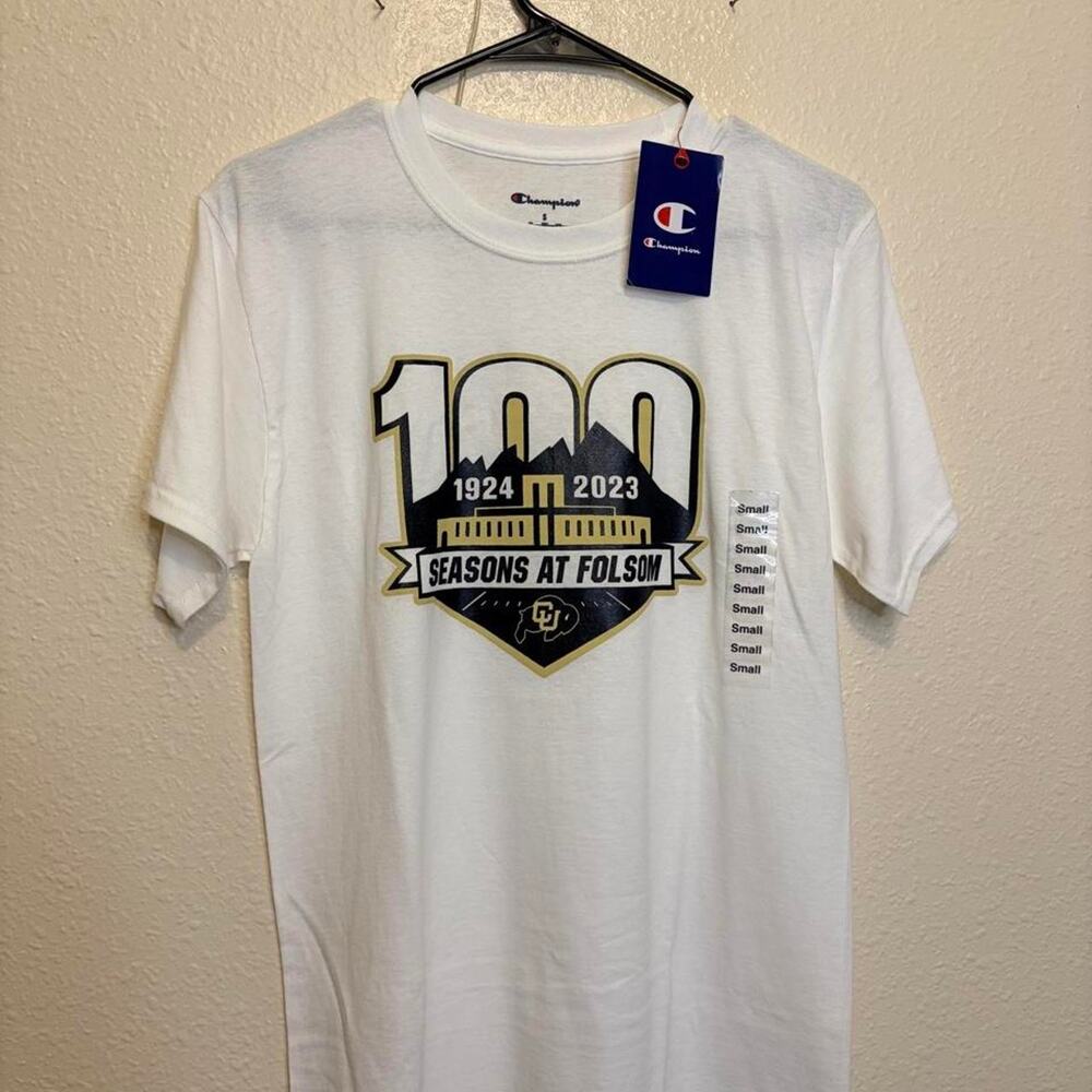 Champion Colorado Buffaloes 100th Season at Folsom Size S